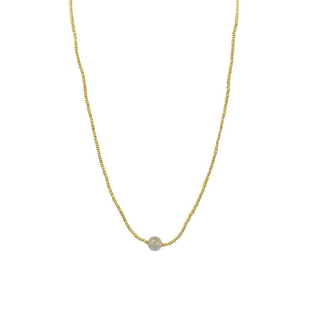 IBU JEWELS Halskette Pablo Labradorite NC03