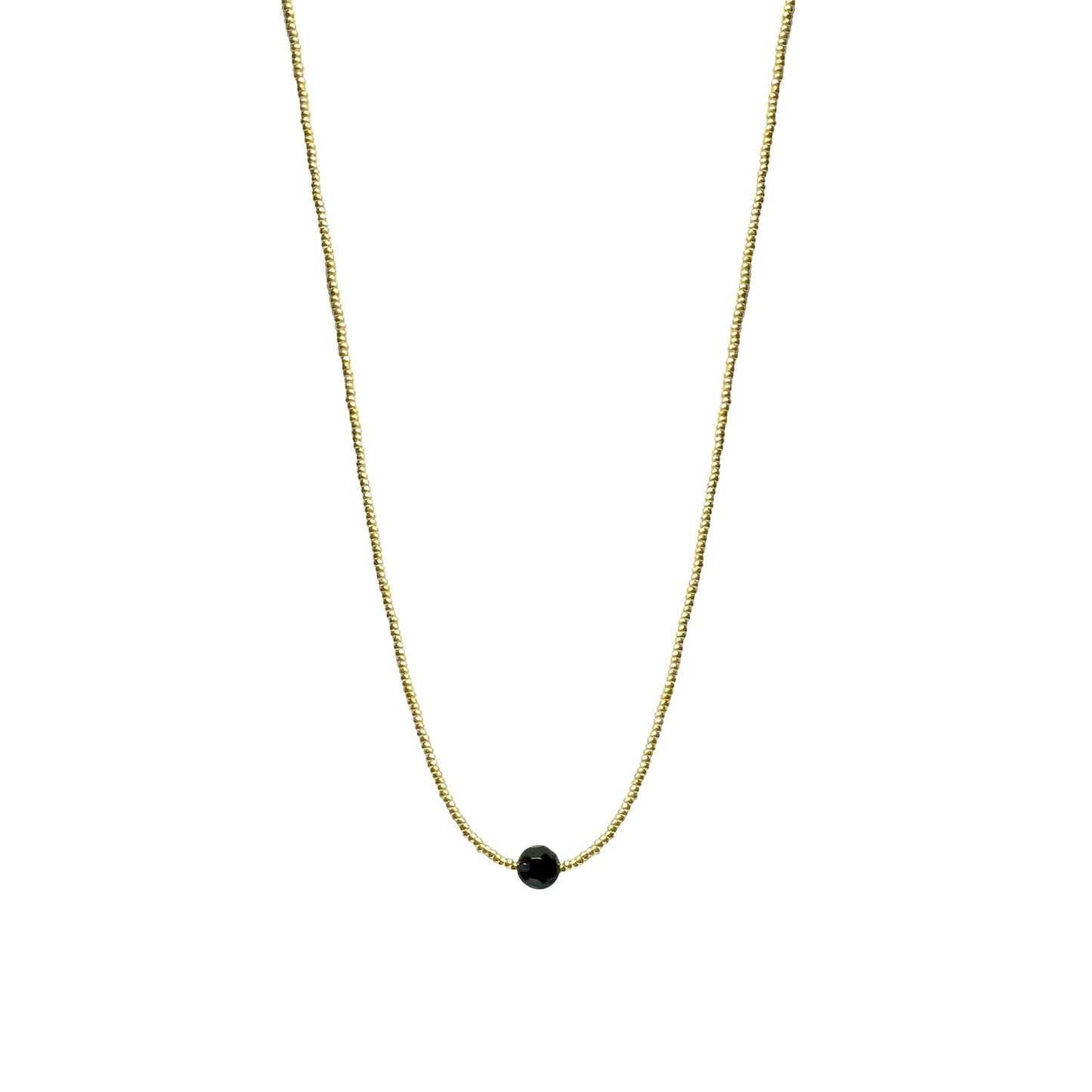 IBU JEWELS Halskette Pablo Onyx NC14