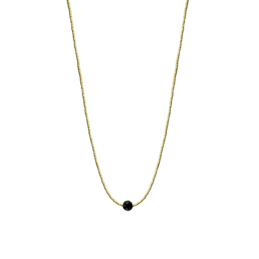 IBU JEWELS Halskette Pablo Onyx NC14
