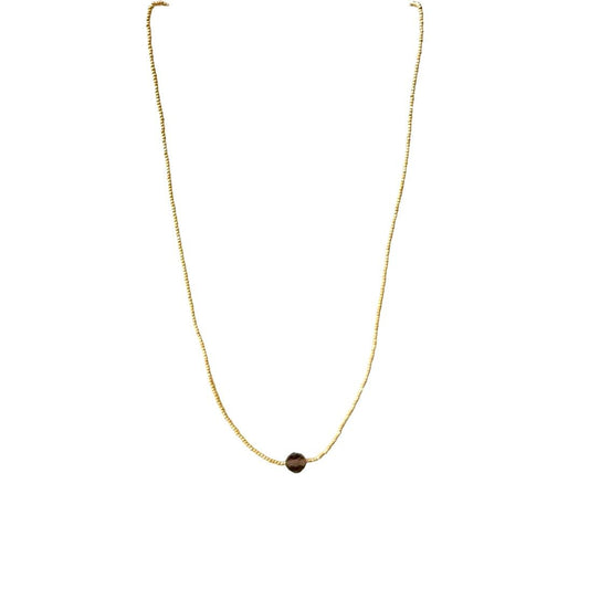 IBU JEWELS Halskette Pablo Smoky Quartz NC15