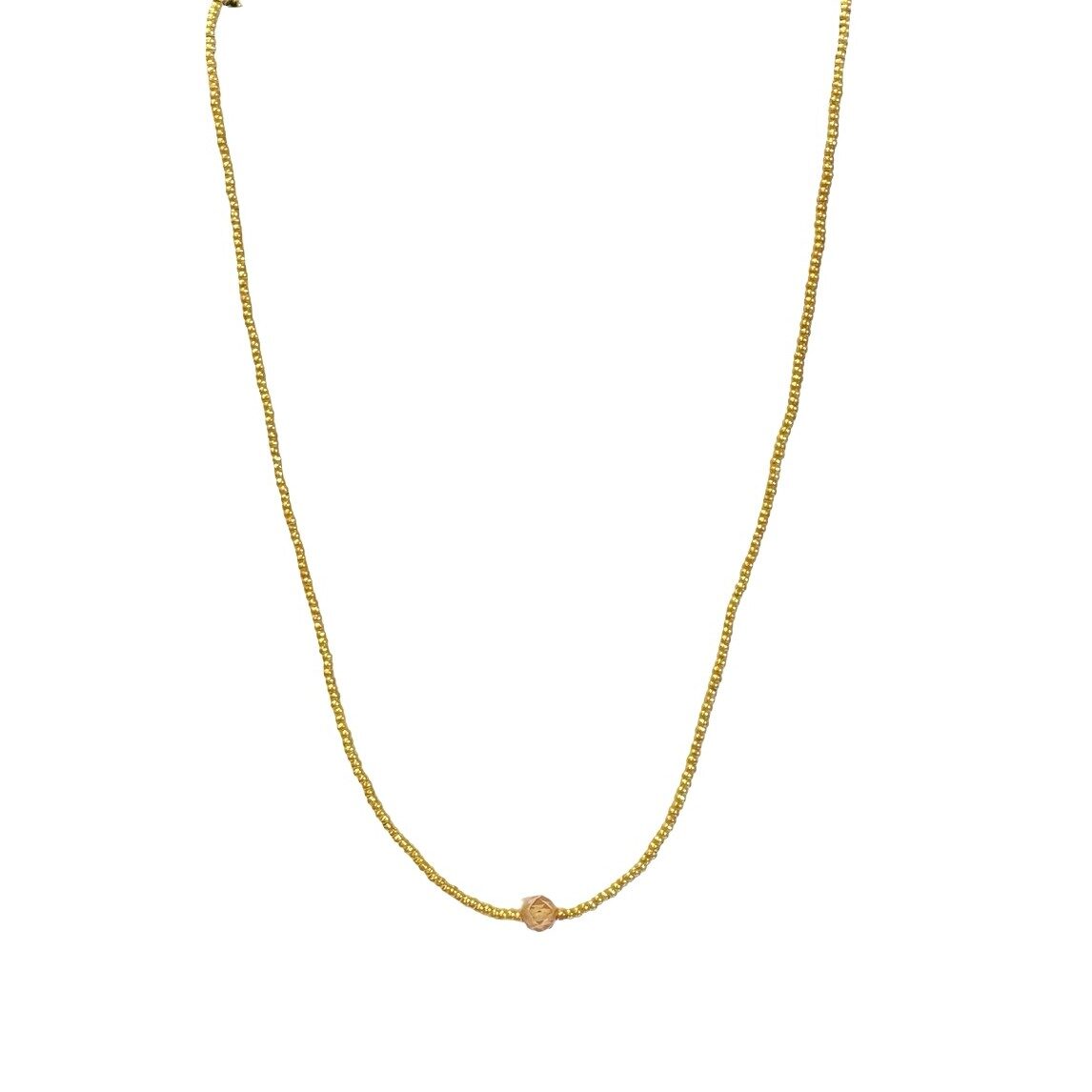 IBU Jewels Halskette Pablo Champagnerquartz NC24