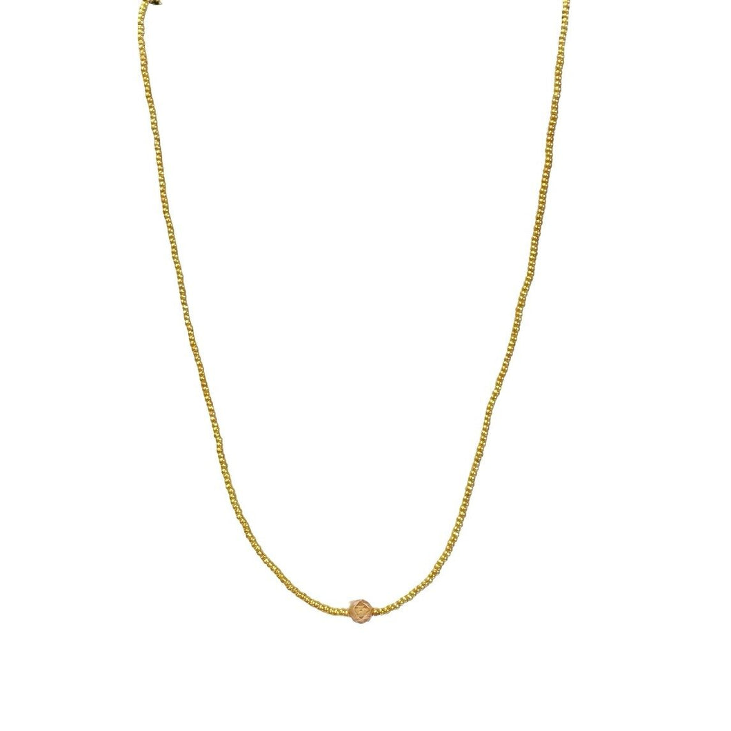 IBU Jewels Halskette Pablo Champagnerquartz NC24