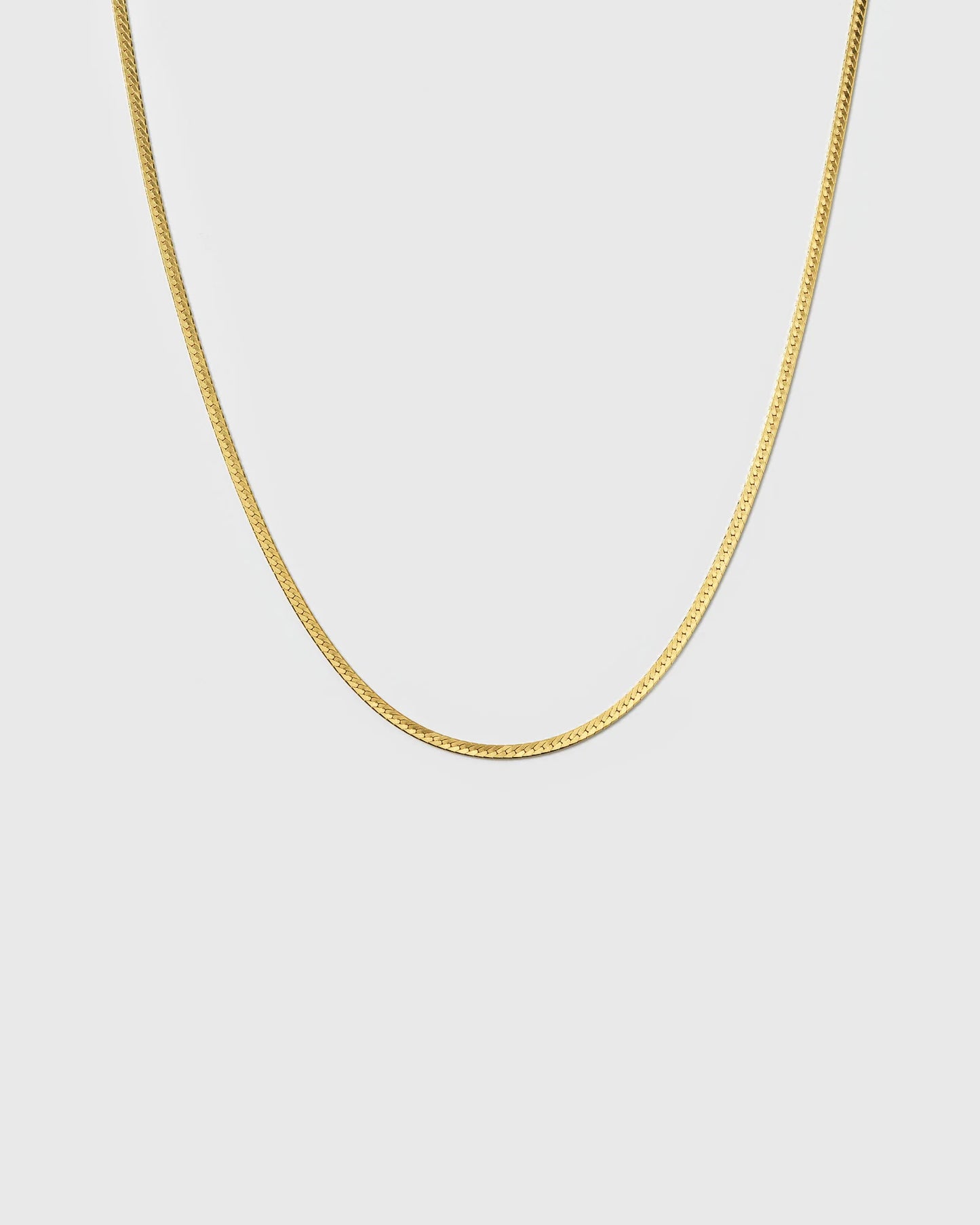 SYSTER P Halskette Herringbone Gold
