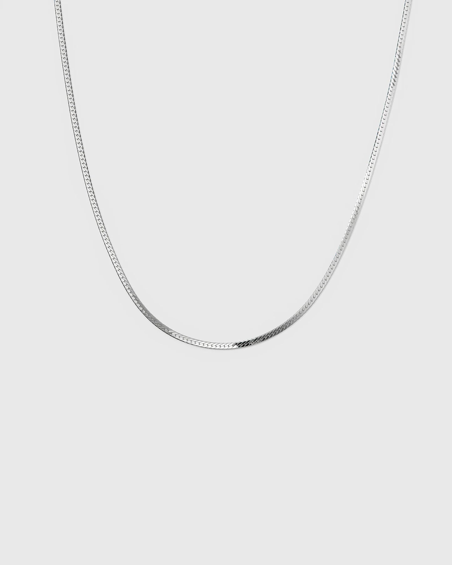 SYSTER P Halskette Herringbone Sterlingsilber