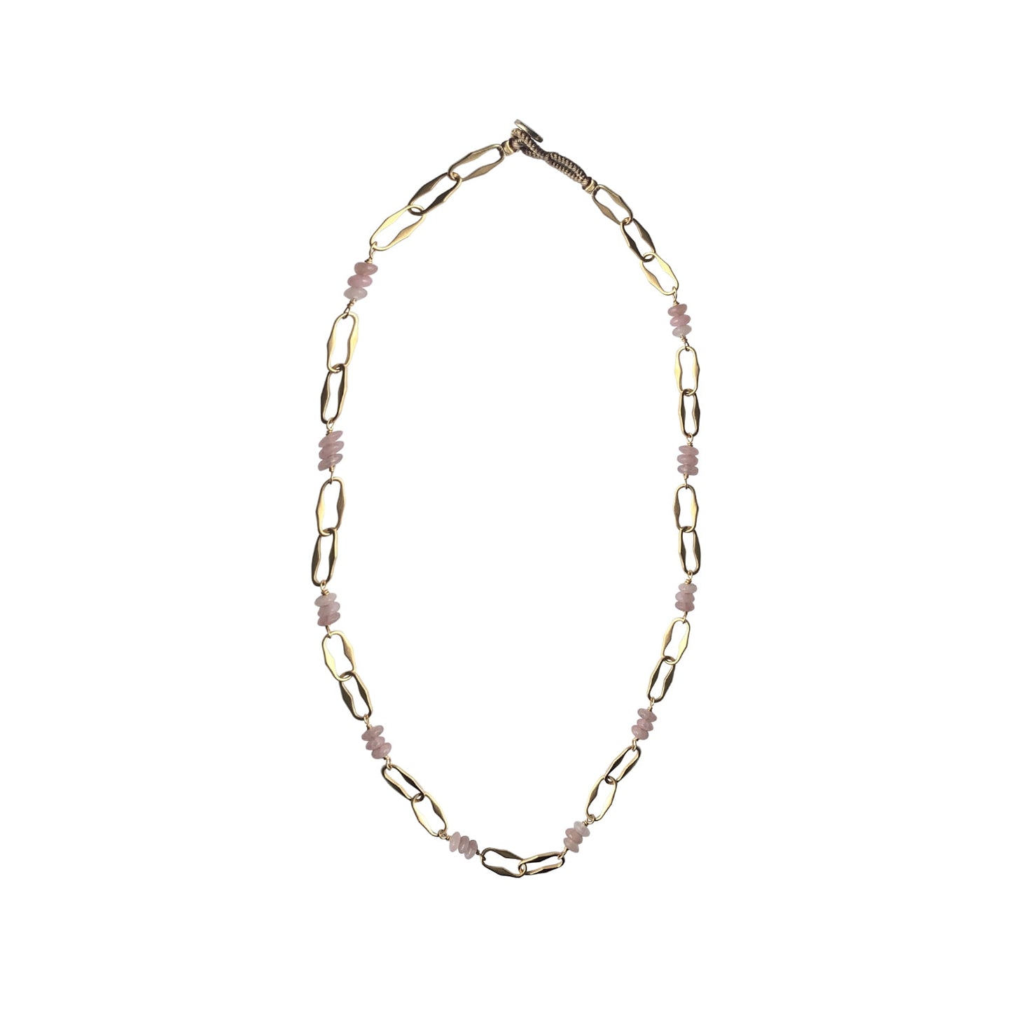 IBU Jewels Halskette Beau Rosenquartz NT02