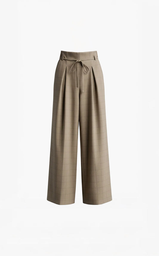 AIMEE THE LABEL Hose NykW6 Sand Check