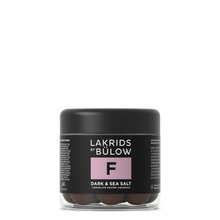 Lade das Bild in den Galerie-Viewer, LAKRIDS BY BÜLOW - Lakritz mit Schokolade - F Dark &amp; Sea Salt in 2 Größen
