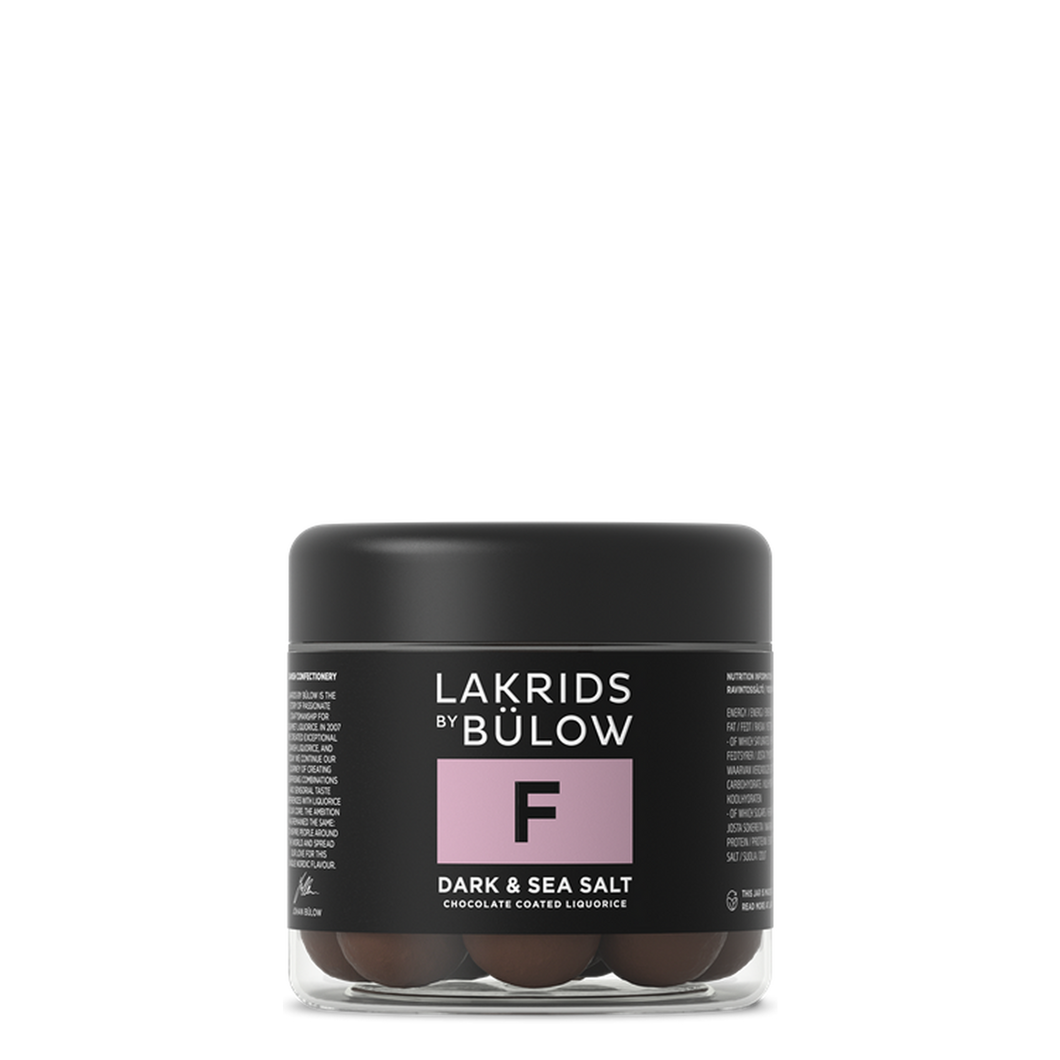 LAKRIDS BY BÜLOW - Lakritz mit Schokolade - F Dark & Sea Salt in 2 Größen