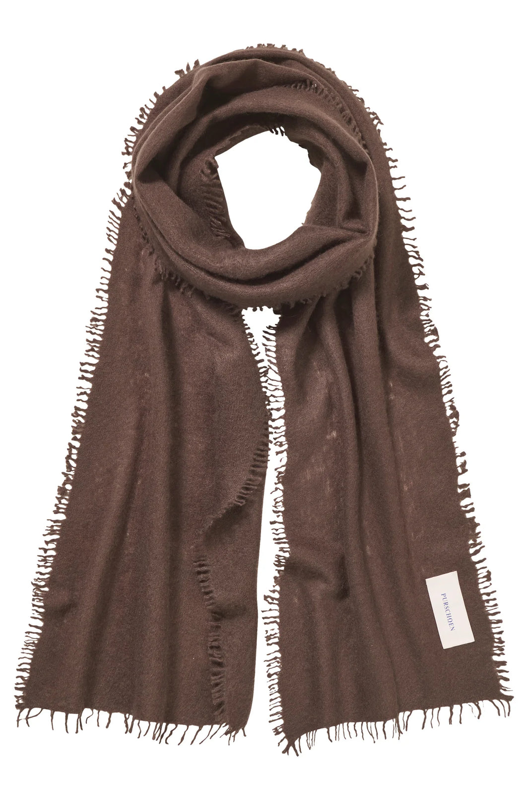 PURSCHÖN Pure Cashmere Schal Slim Testa Moro