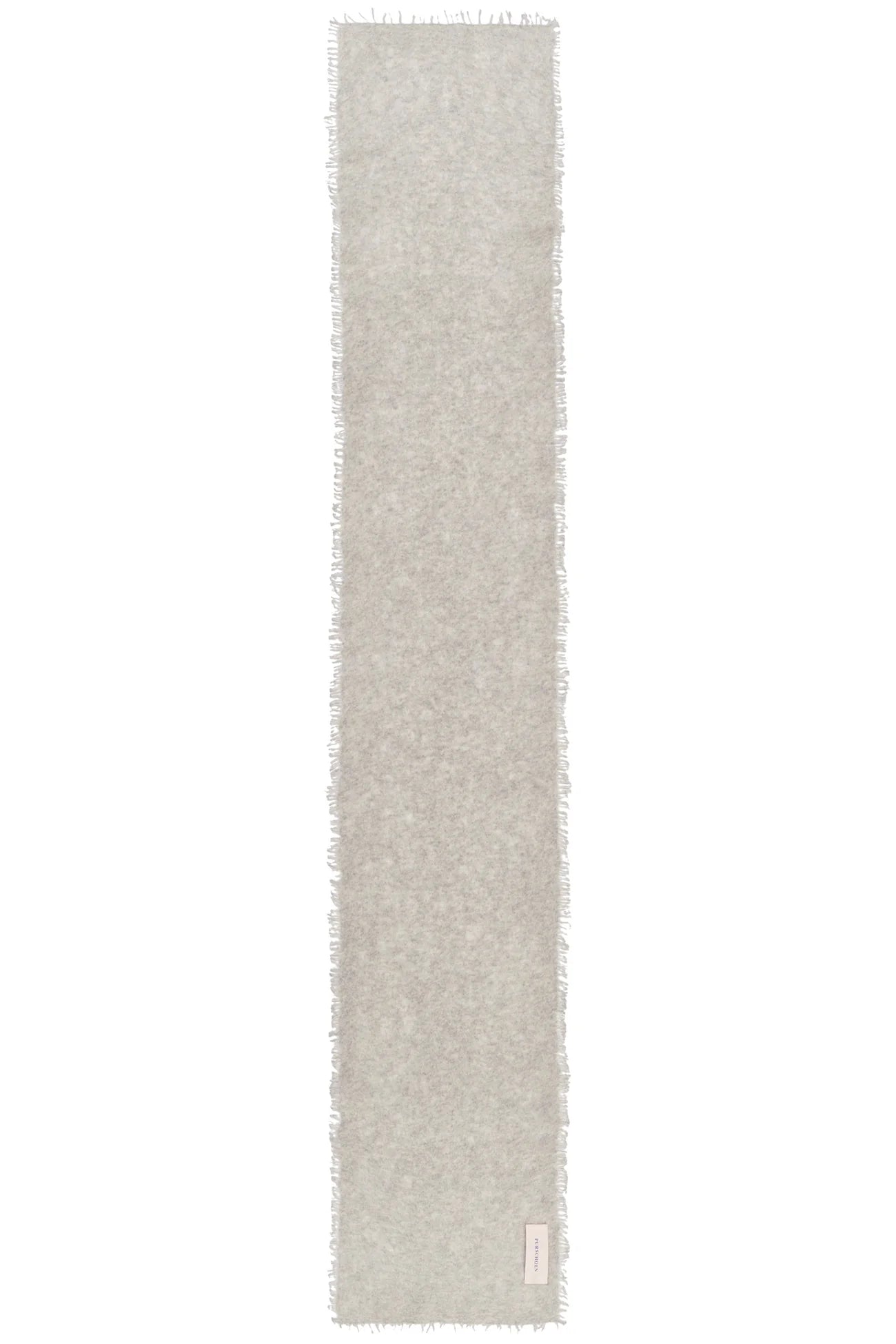 PURSCHÖN Pure Cashmere Schal Slim Silber