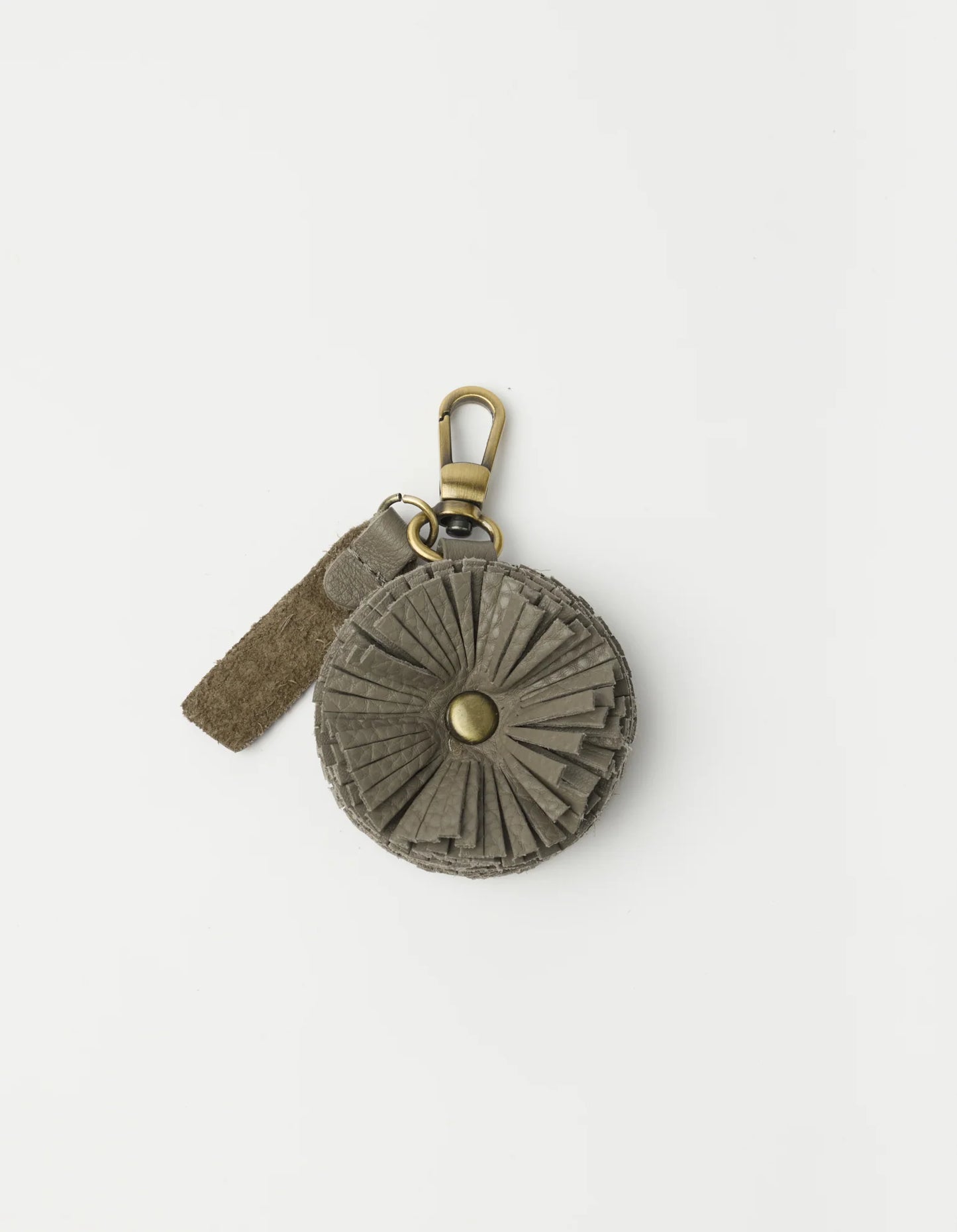 O MY BAG Bag Charm Pom Pom - Clay Soft Grain