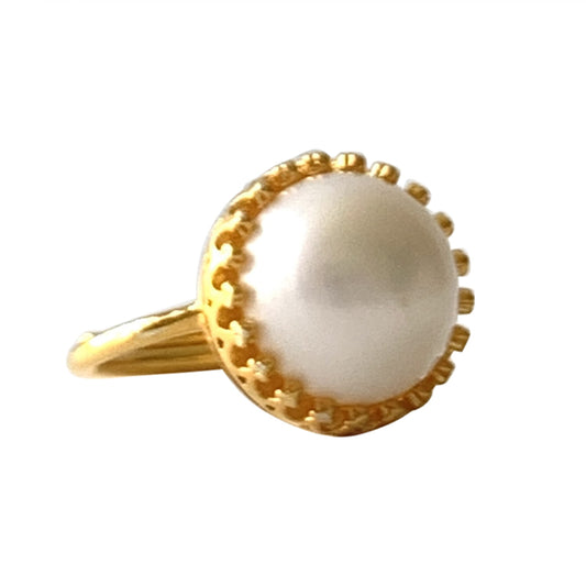 IBU JEWELS Ring Soleil Pearl RP03
