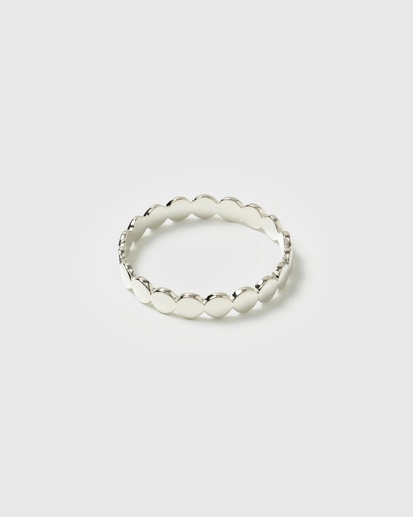 SYSTER P Beaches Flat Dots Ring Sterlingsilber