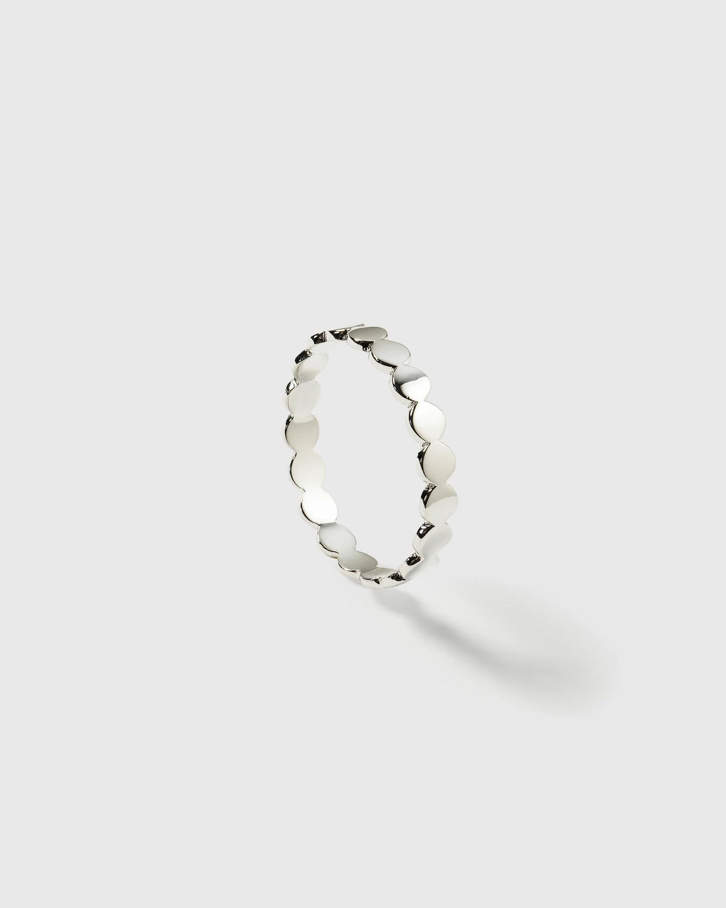 SYSTER P Beaches Flat Dots Ring Sterlingsilber