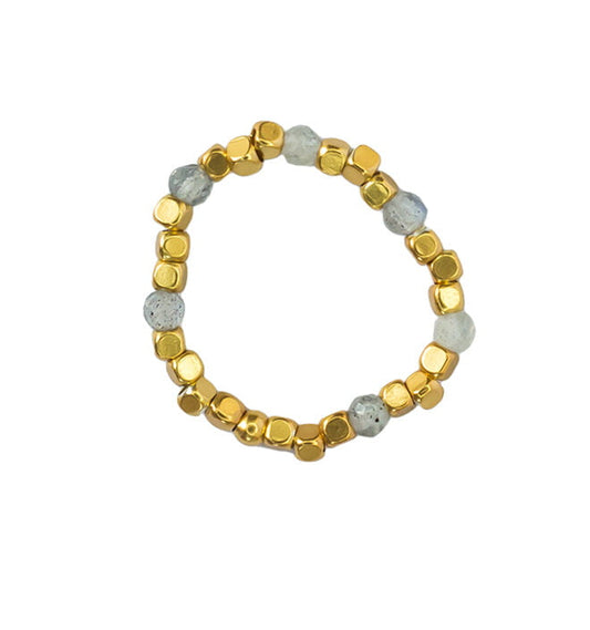IBU JEWELS Ring Bold Labradorit RU03