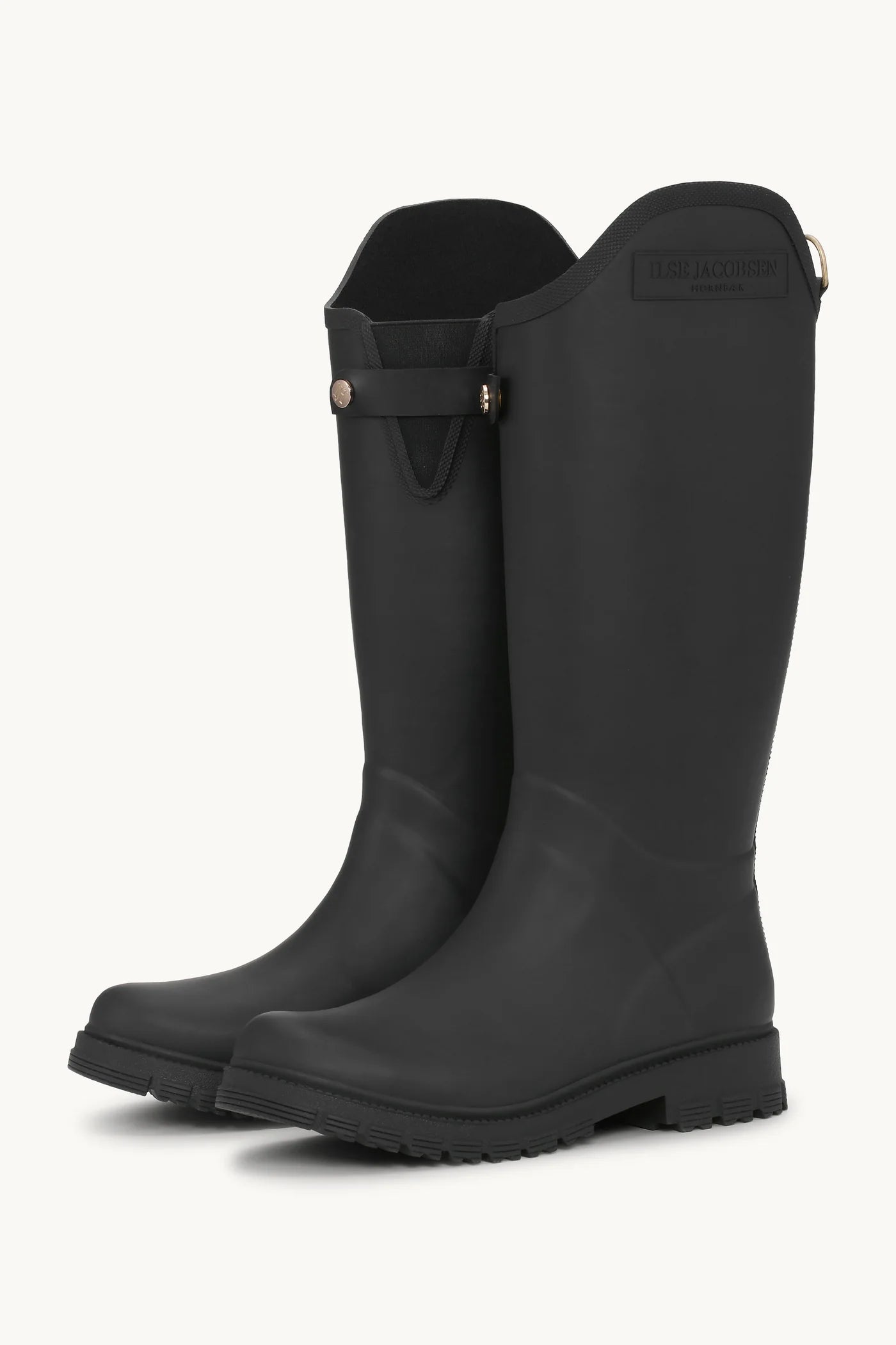 ILSE JACOBSEN Asymetric Rainboots Black