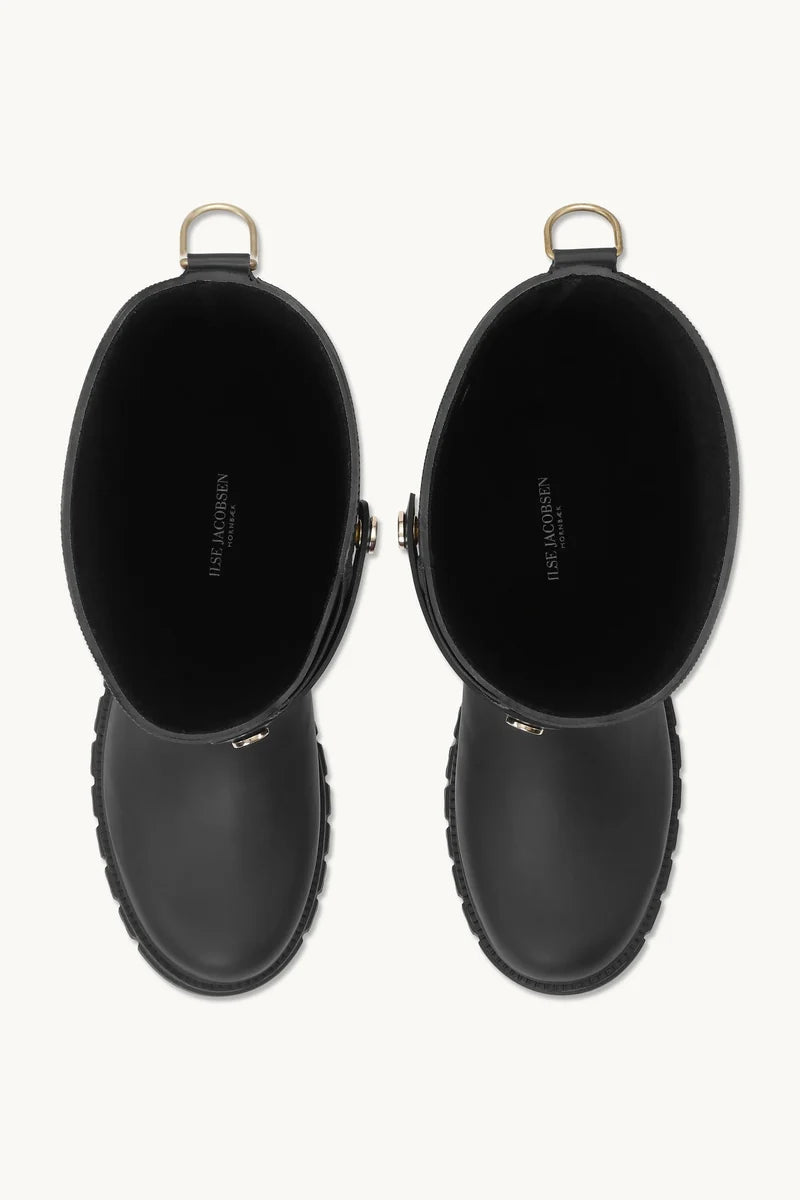 ILSE JACOBSEN Asymetric Rainboots Black