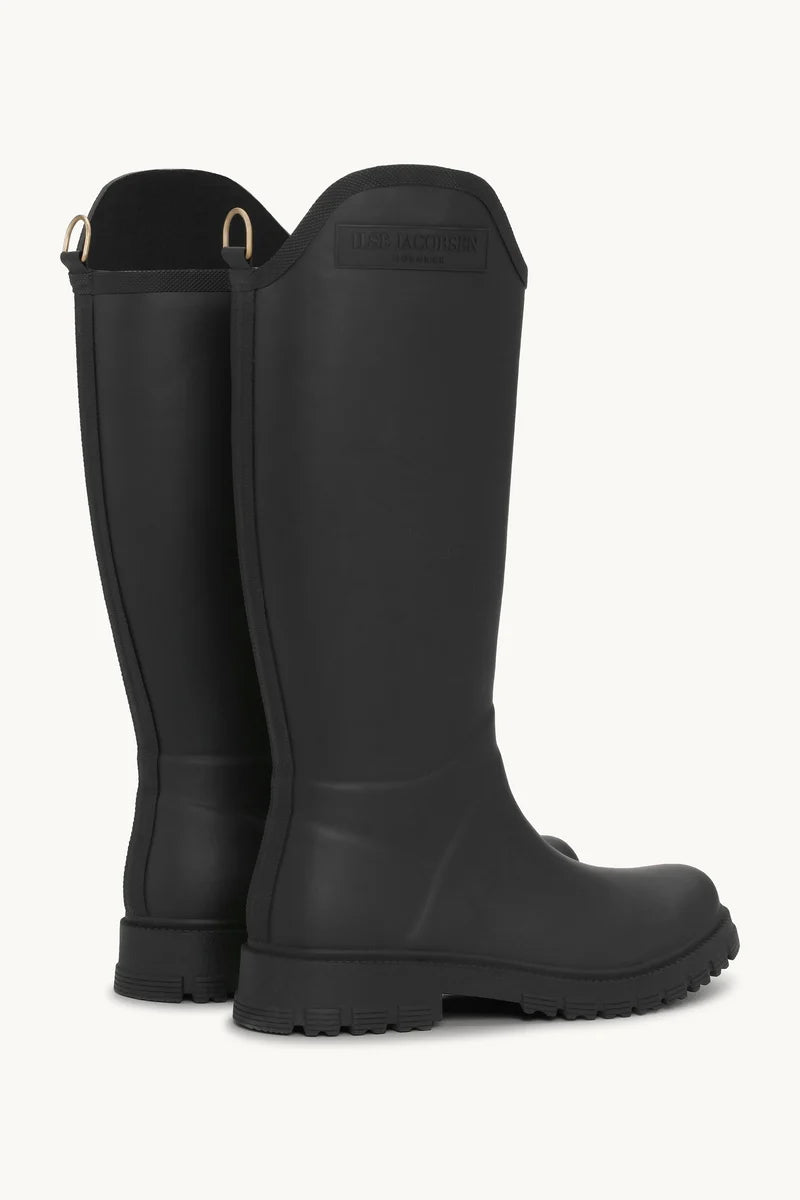 ILSE JACOBSEN Asymetric Rainboots Black