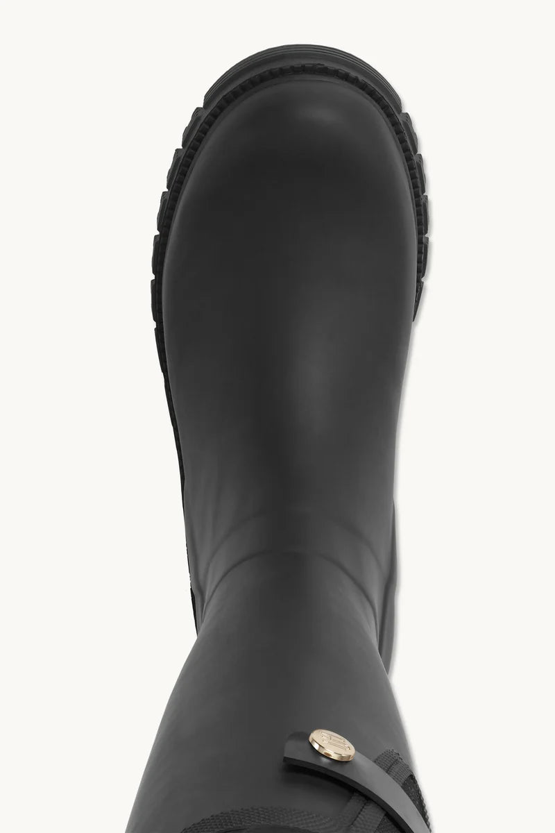 ILSE JACOBSEN Asymetric Rainboots Black