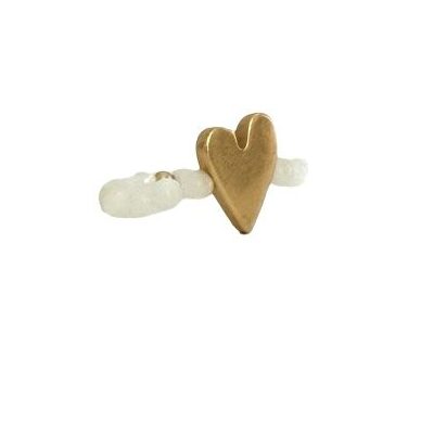 IBU Jewels Ring Sweat Heart Mother of Pearl RV29