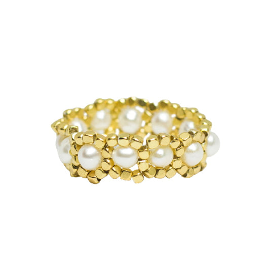 IBU JEWELS Ring Princess Pearl RY05