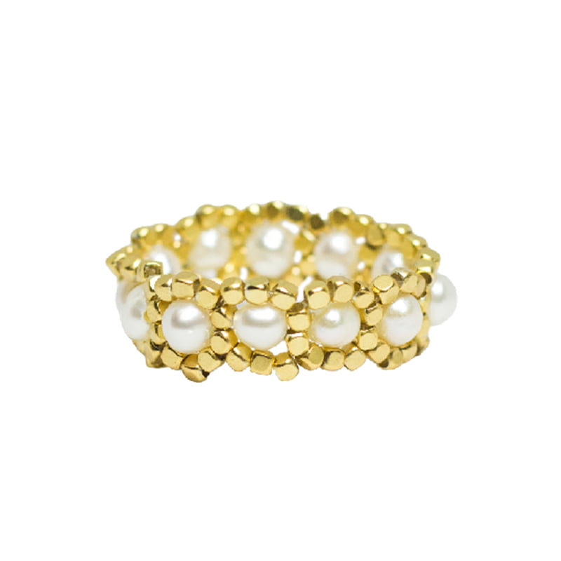 IBU JEWELS Ring Princess Pearl RY05