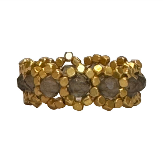 IBU JEWELS Ring Princess Smokyquartz RY15