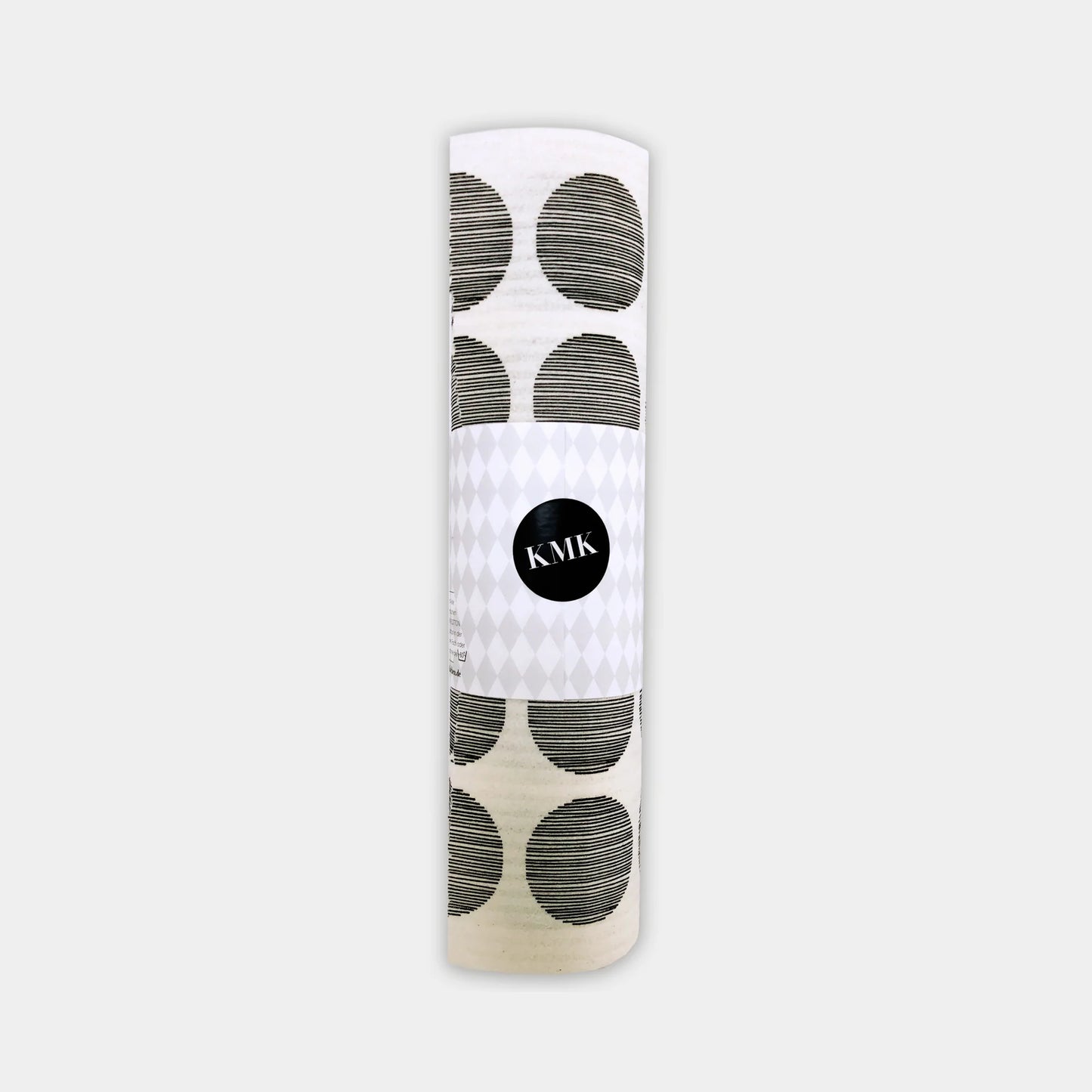 KISS MY KITCHEN Schwammtuch-Rolle Dots black