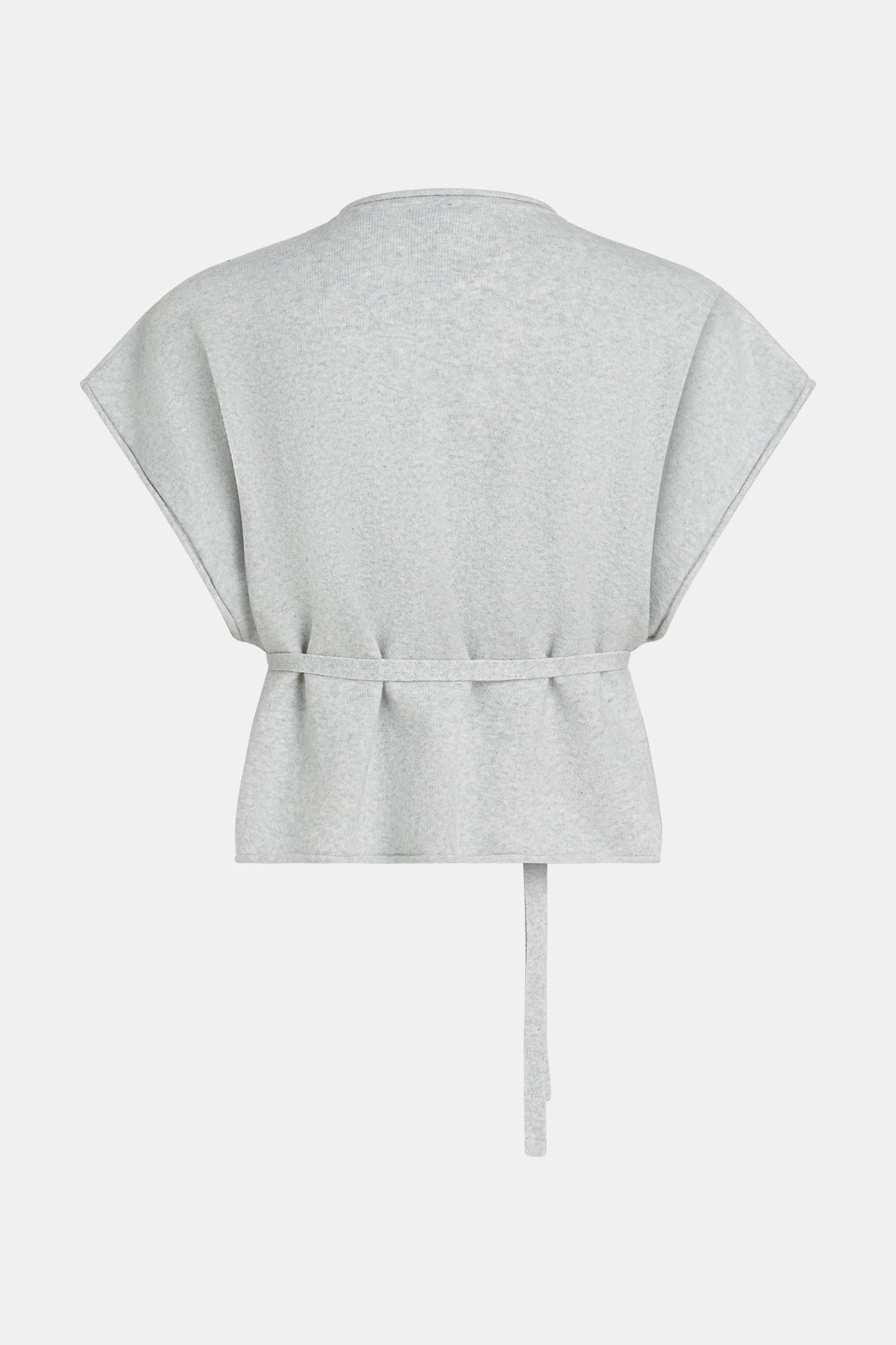 PENN & INK Cardigan Grey Melange