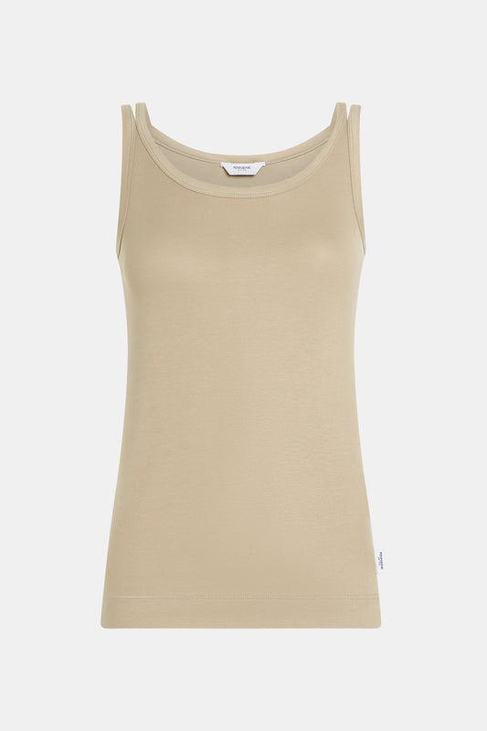 PENN & INK Singlet Top Sand