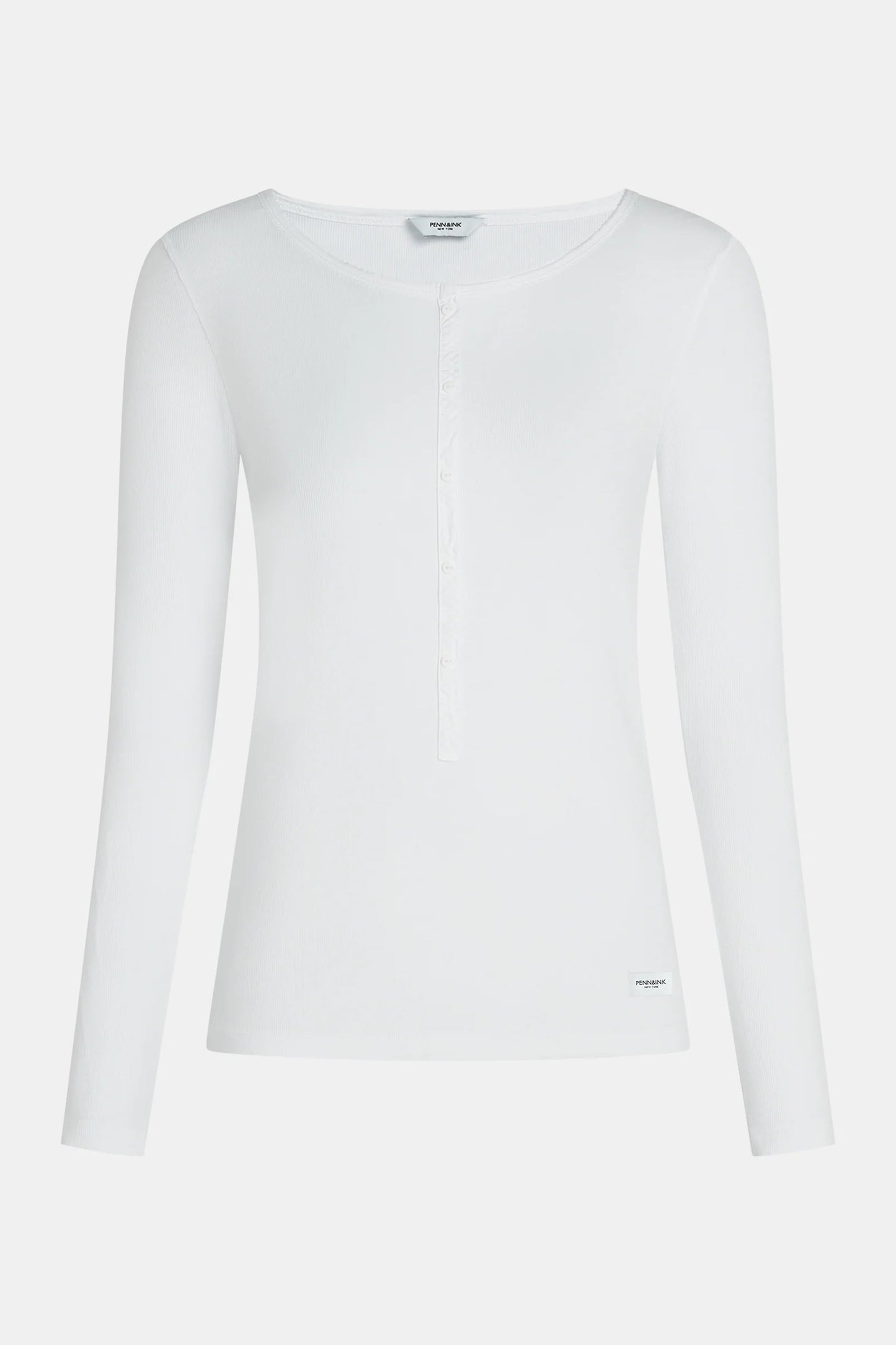 PENN & INK Longsleeve White
