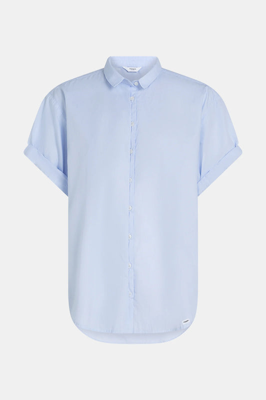 PENN & INK Bluse Stripe Light Blue