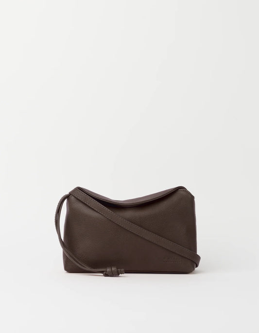 O MY BAG Bag Handtasche Sienna Mini aus Leder - Chocolate