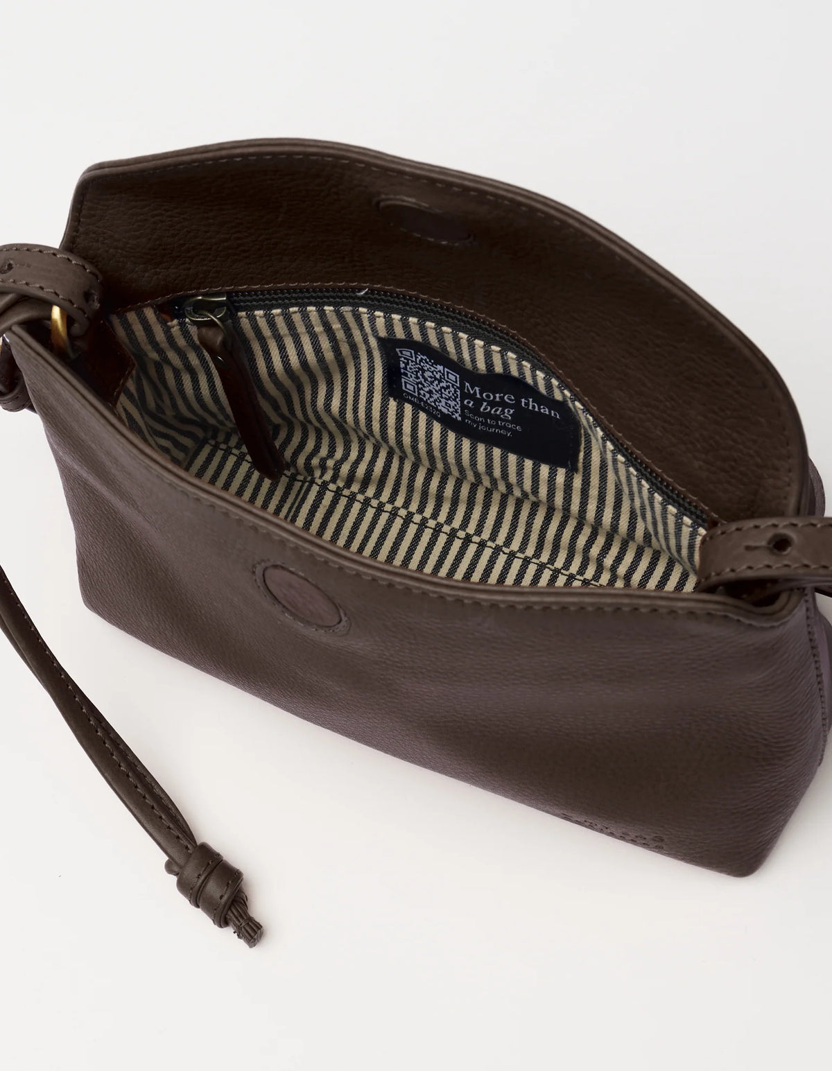 O MY BAG Bag Handtasche Sienna Mini aus Leder - Chocolate