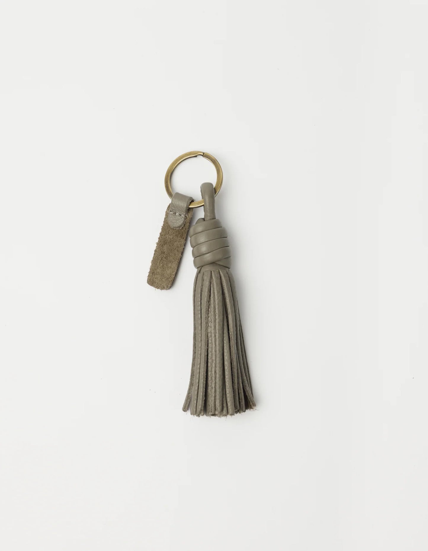O MY BAG Bag Charm Tassel - Clay Soft Grain