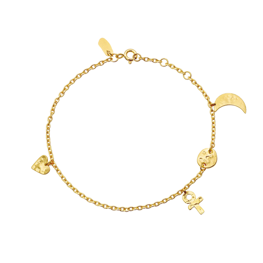 MAANESTEN Armband Tullia Gelbgold