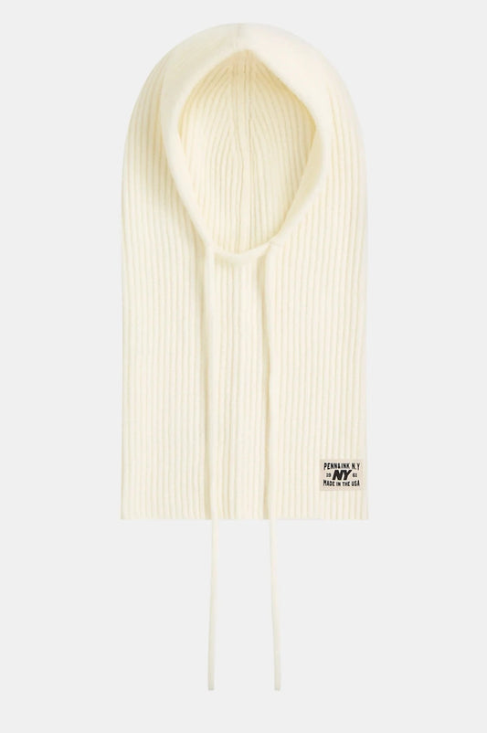 PENN & INK N.Y. Balaclava Mütze Ecru
