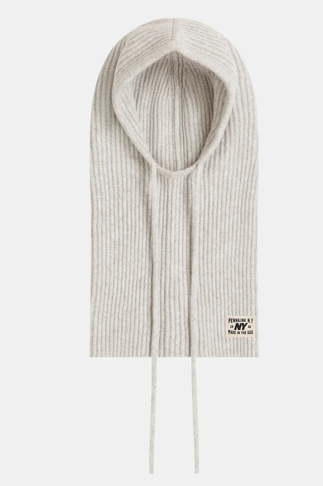 PENN & INK N.Y. Balaclava Mütze Grey