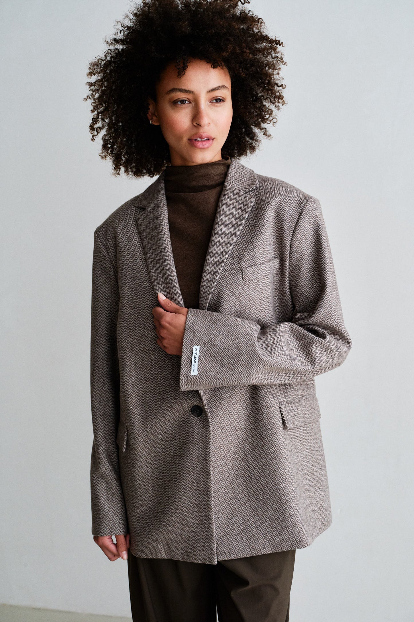 PENN & INK Blazer Tabac