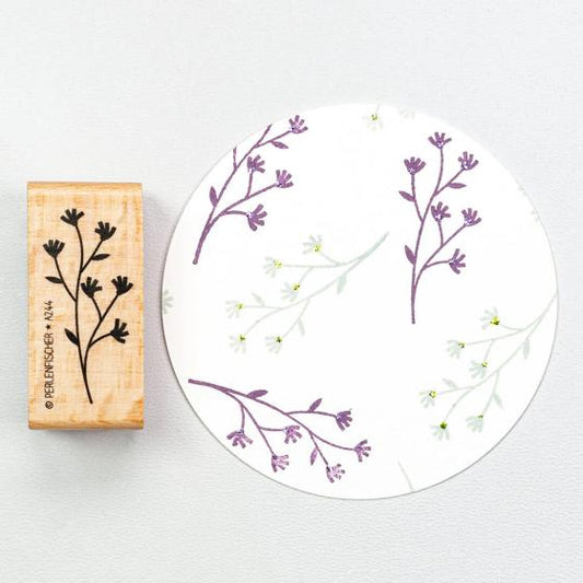 PERLENFISCHER Stempel Kornblumenzweig A244