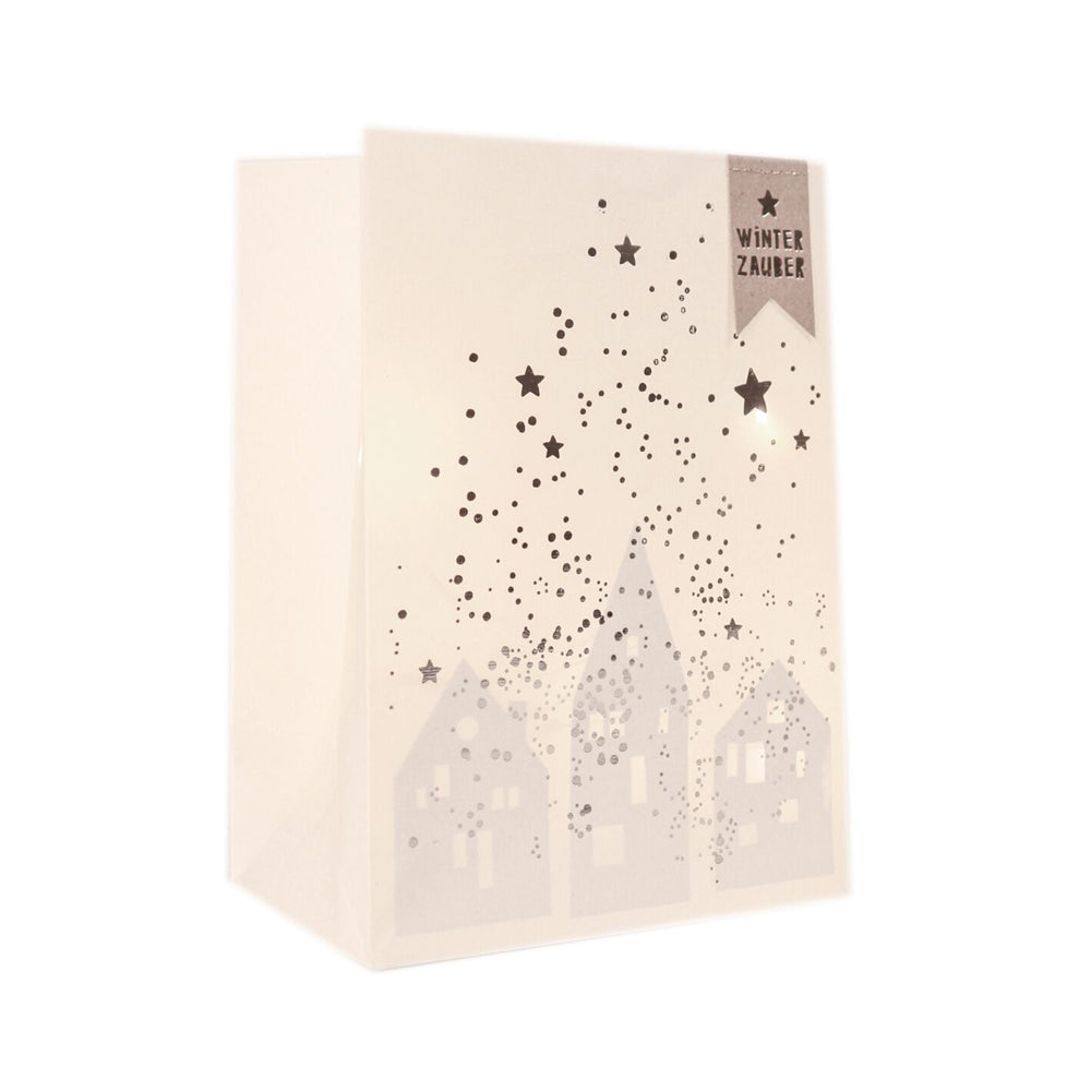 GOOD OLD FRIENDS Winter Schattenlichttüte Häuser