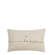 Lade das Bild in den Galerie-Viewer, BASTIONCOLLECTIONS Kissen Natural Ho Ho Ho

