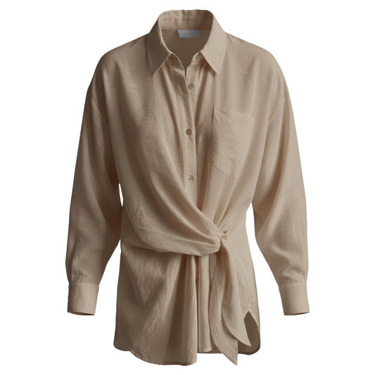 AIMEE THE LABEL PhilouS6 Blouse Sand
