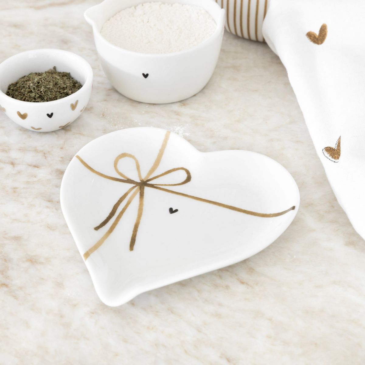 BASTION COLLECTIONS Kochlöffelablage Hearts in 3 Designs