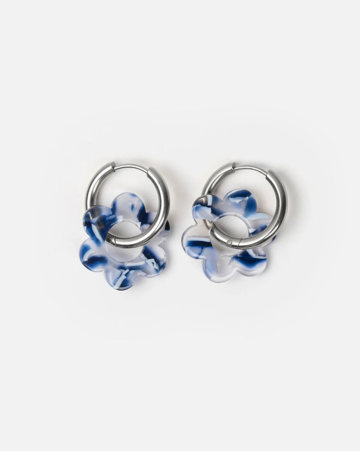 KURAGE GINZA Duo Creolen Baby Fleurette Ocean