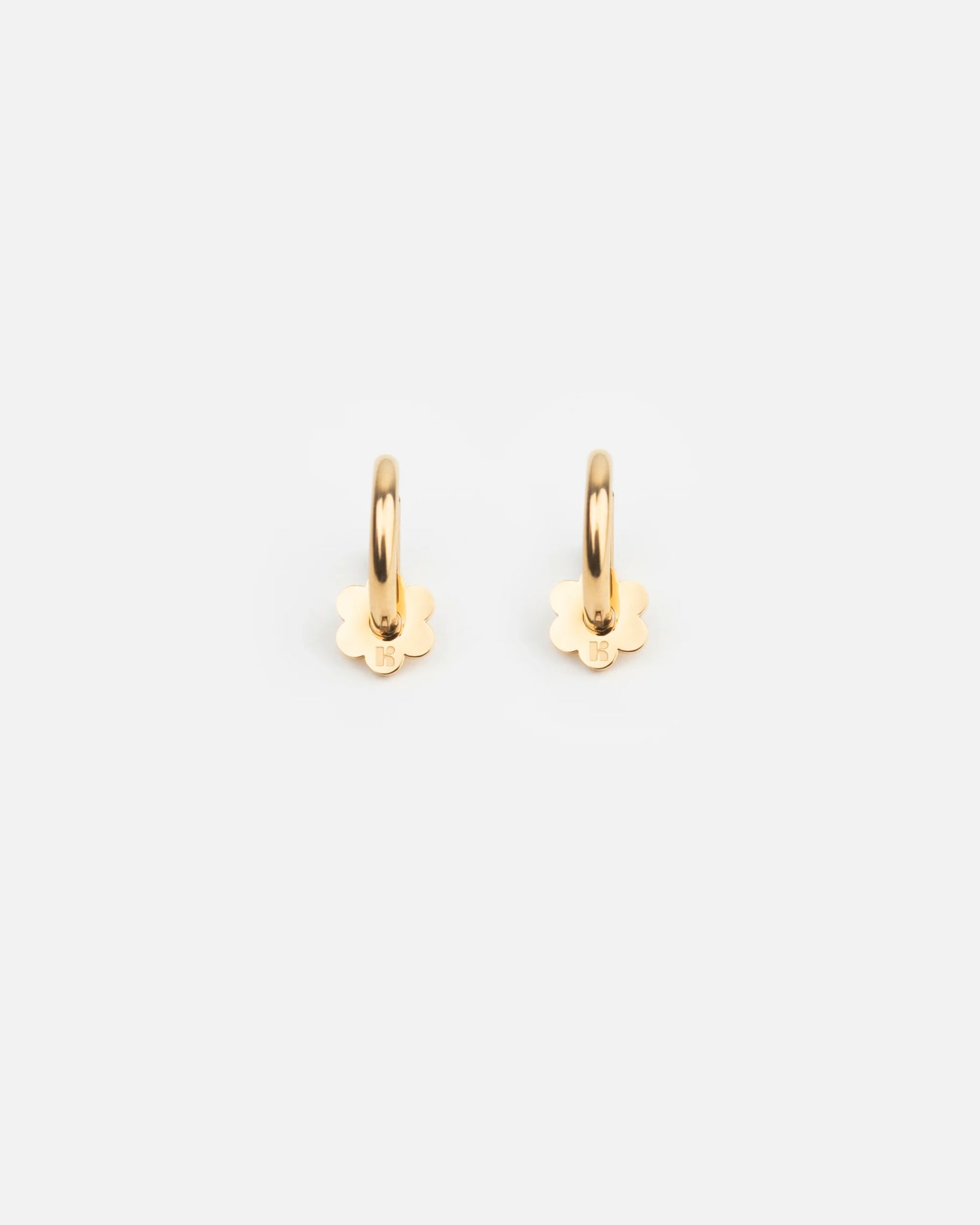 KURAGE GINZA Creolen Fleurette Gold