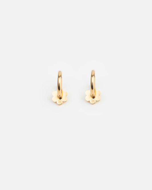 KURAGE GINZA Creolen Fleurette Gold