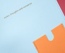 Lade das Bild in den Galerie-Viewer, by B+K Notebook Cover - Notes, Thoughts and Nonsense
