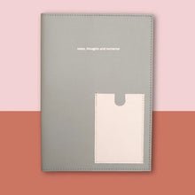 Lade das Bild in den Galerie-Viewer, by B+K Notebook Cover - Notes, Thoughts and Nonsense
