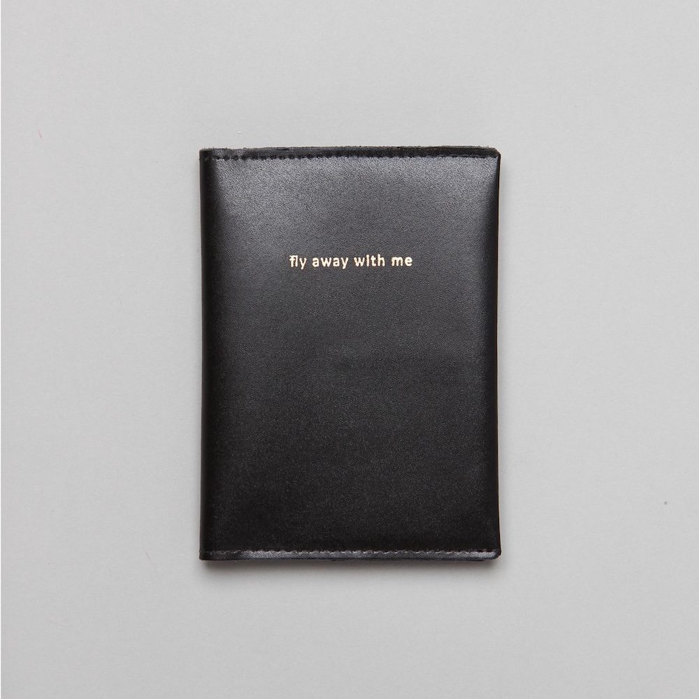 by B+K Passport Cover Fly Away with me